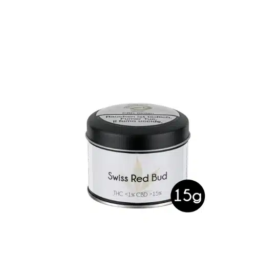 Swiss Red Bud Strawberry CBD Hanfblüten 3