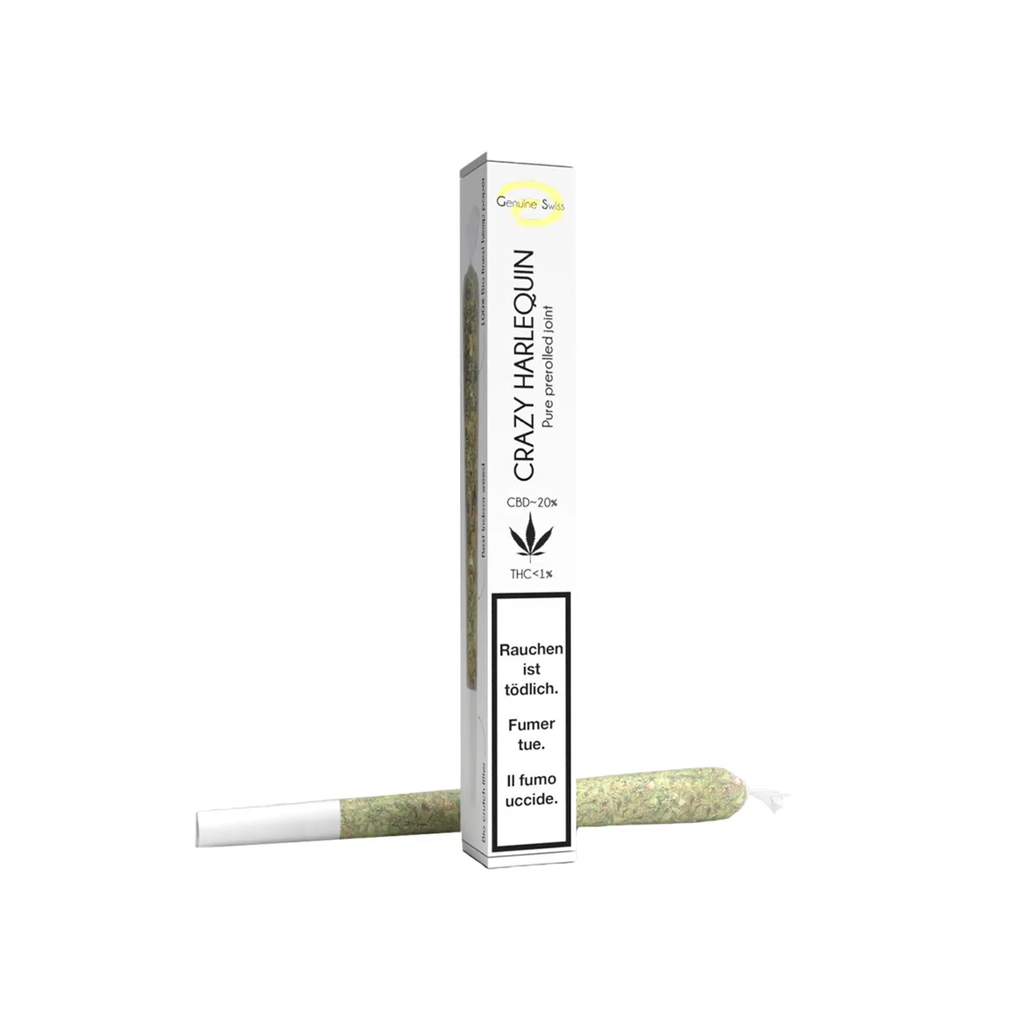 Pre Rolled Joint Crazy Harlequin simple ΓÇó smart ΓÇó ready