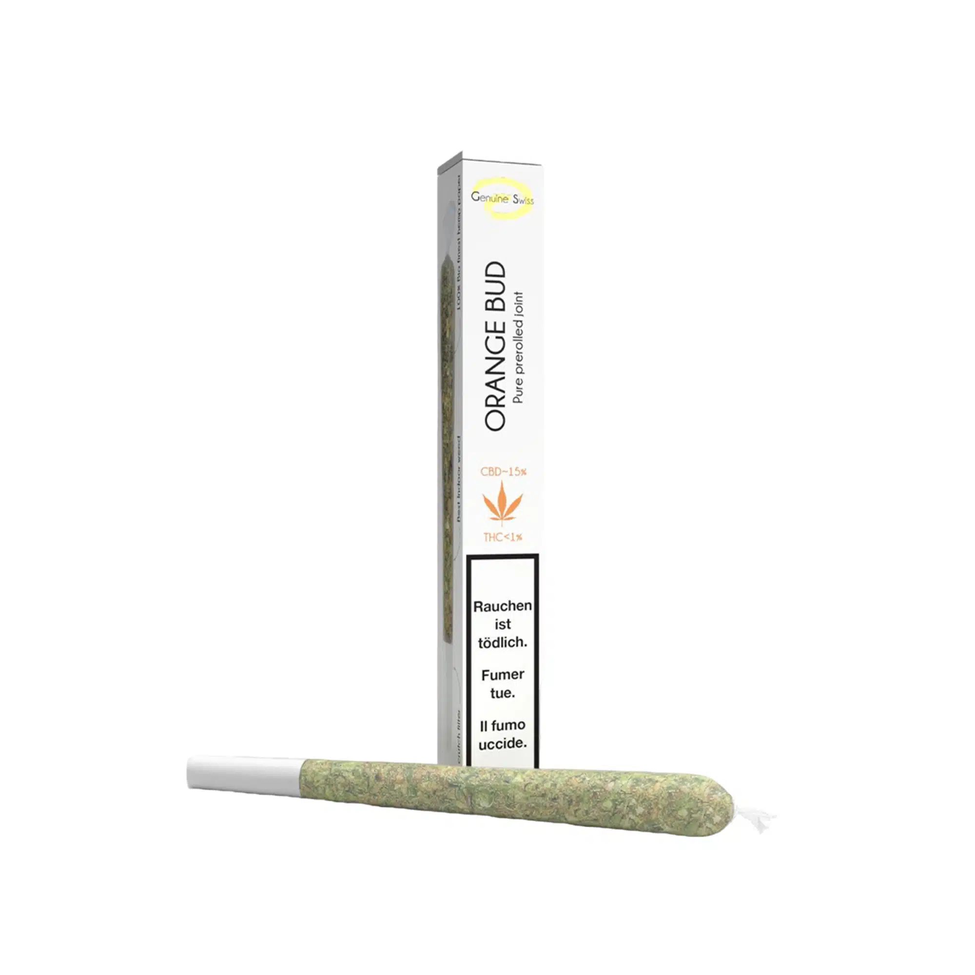 Pre Rolled Joint Orange Bud simple ΓÇó smart ΓÇó ready