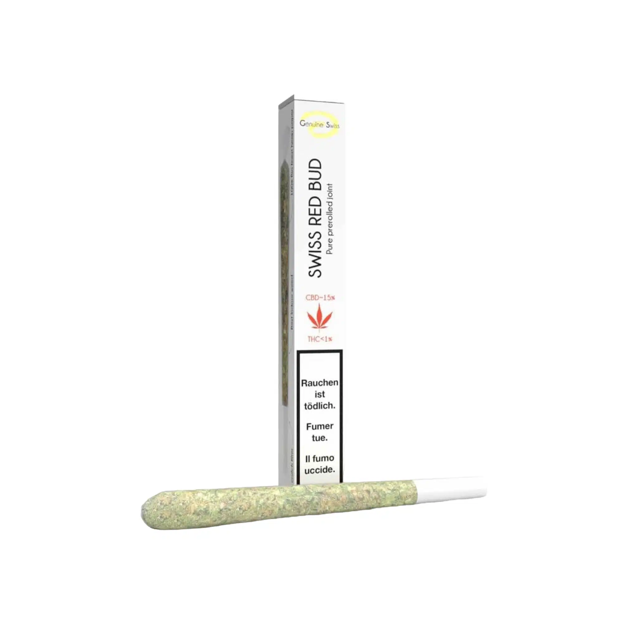 Pre Rolled Joint Swiss Red Bud simple • smart • ready