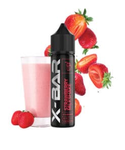 E-Liquid X-Bar 50ml Strawberry Milkshake (nikotinfrei)