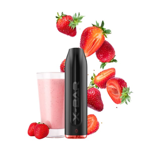 X-Bar Pro Strawberry Milkshake (1500, nikotinfrei)