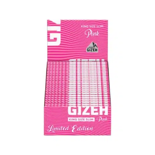 gizeh pink king size slim 50 stk