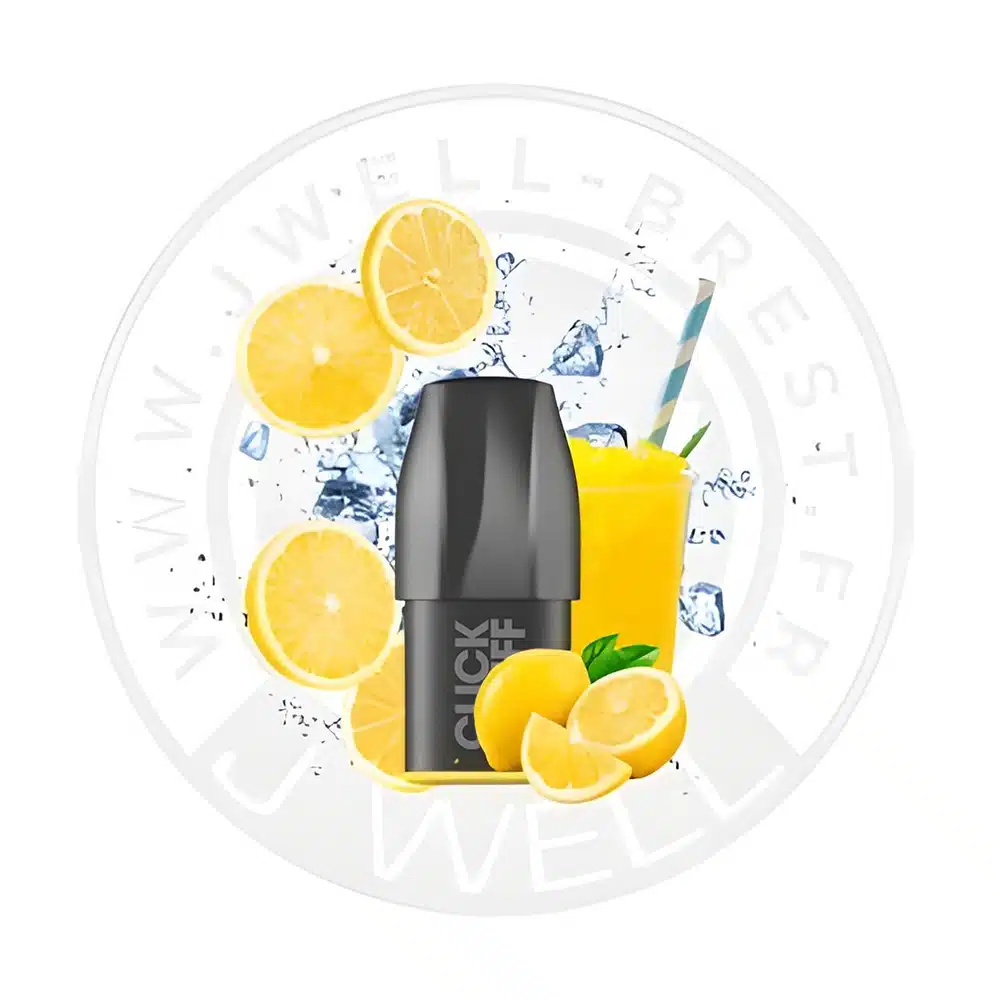 X Bar Vape Pod Granité Citron Kartusche Click & Puff nikotinfrei
