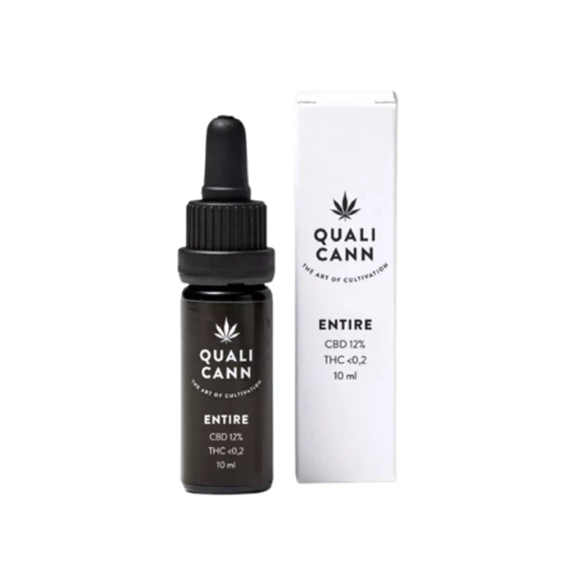Qualicann ~ CBD Öl Entire (CBD 12% THC 0,2%) ~ 10ml