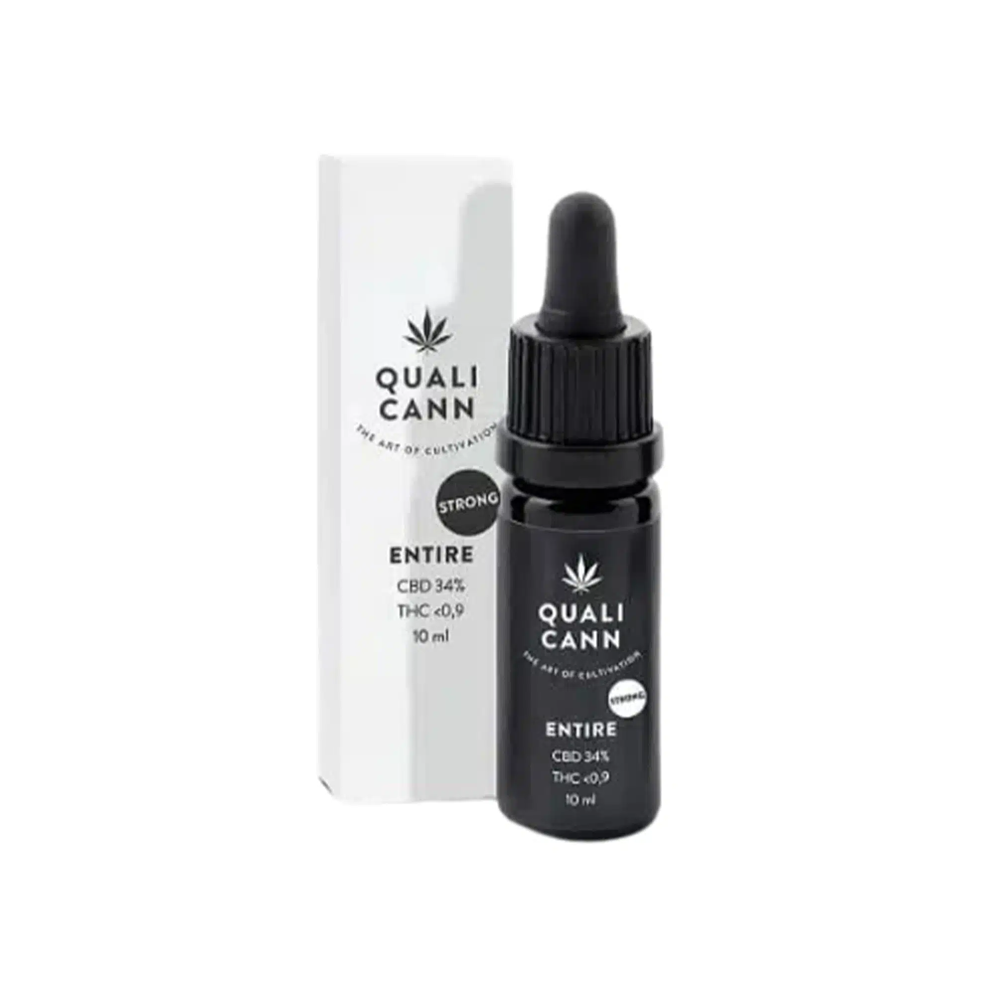 Qualicann ~ CBD Öl Entire (CBD 34% THC 0,2%) ~ 10ml