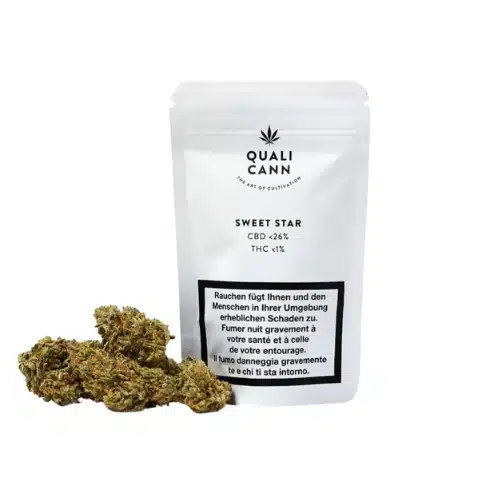 Qualicann ~ Sweet Star CBD Blüten