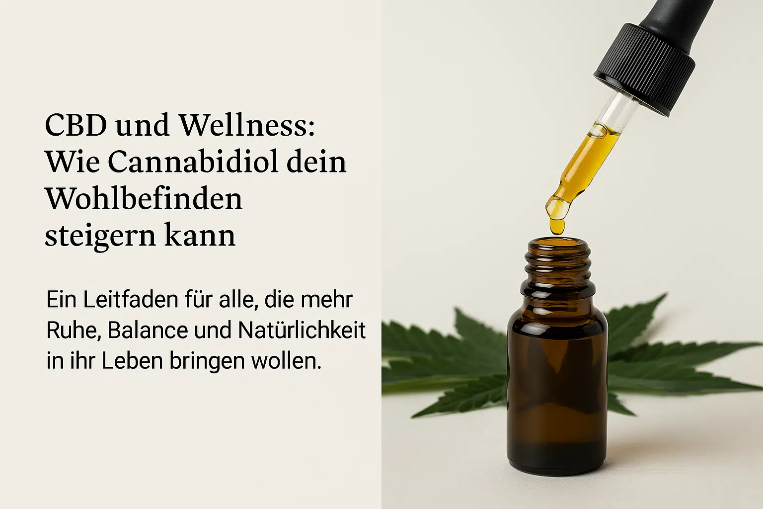 CBD und Wellness