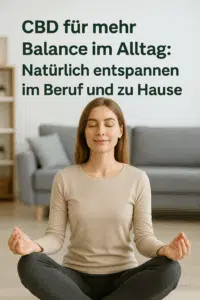 CBD für mehr Balance im Alltag