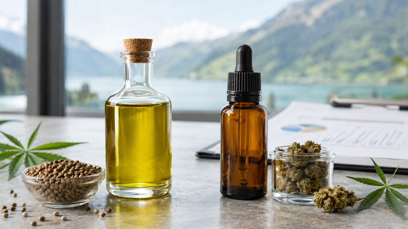 Hanföl vs CBD Öl