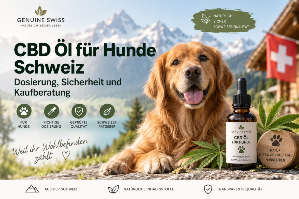 CBD Öl für Hunde Schweiz